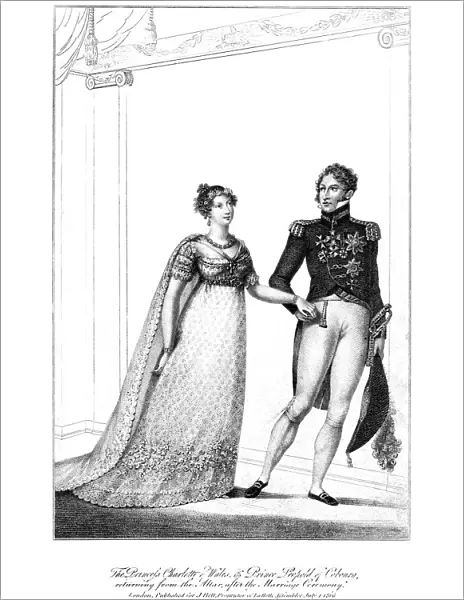 Princess Charlotte & Prince Leopold, 1816