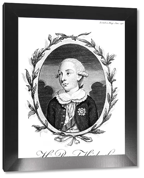 Prince William Henry, third son of George III, 1781