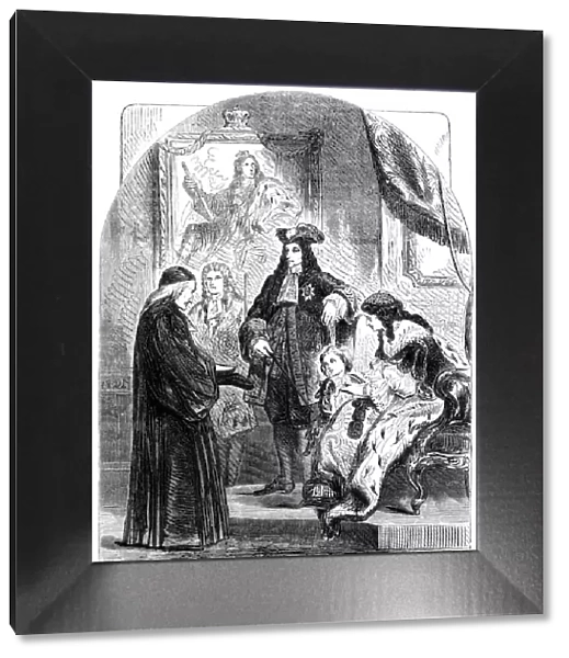 William III intrusting the young Duke of Gloucester to Bishop Burnett