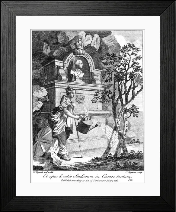 Framed Print : George III of the United Kingdom, 1761. Artist: Charles Grignion Framed Print : George III of the United Kingdom, 1761. Artist: Charles Grignion