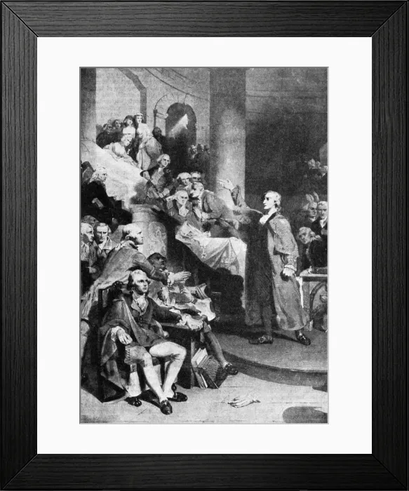 Framed Print : Patrick Henry (1736-1799), American revolutionary, 1775 (1935). Artist: Peter Frederick Rothermel Framed Print : Patrick Henry (1736-1799), American revolutionary, 1775 (1935). Artist: Peter Frederick Rothermel