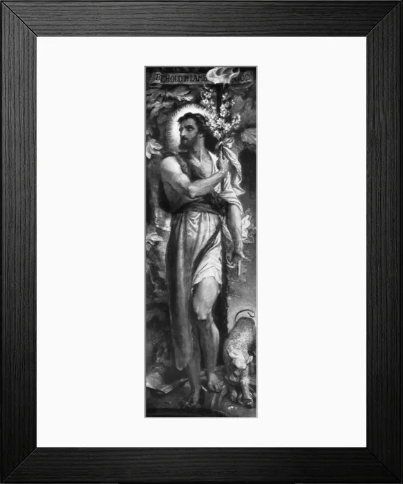 Framed Print : John the Baptist, 1926. Artist: Frederic Shields Framed Print : John the Baptist, 1926. Artist: Frederic Shields
