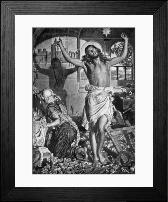 Framed Print : The Shadow of the Cross, 1926. Artist: William Holman Hunt Framed Print : The Shadow of the Cross, 1926. Artist: William Holman Hunt