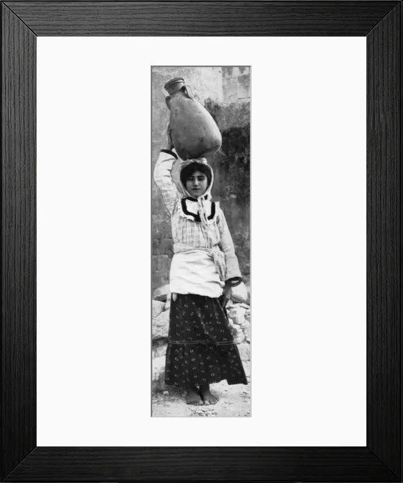 Framed Print : A maid of Nazareth, 1926