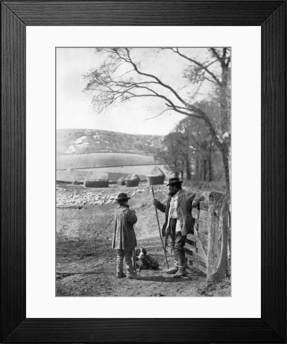 Framed Print : Everyday life in the country, 1926 Framed Print : Everyday life in the country, 1926