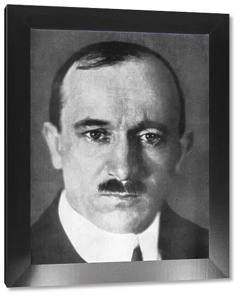 Edvard Benes (1884-1948), second President of Czechoslovakia, 1926