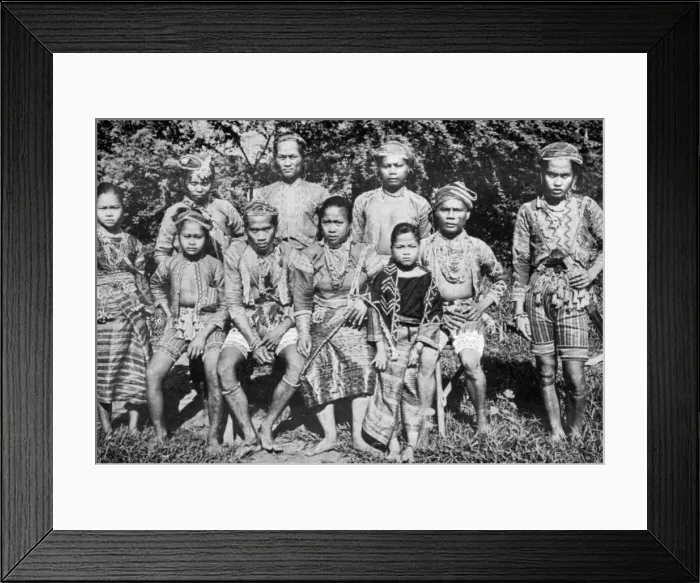 Framed Print : Philippine islanders in fete-day costume, 1926 Framed Print : Philippine islanders in fete-day costume, 1926