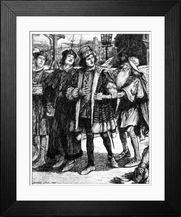 Framed Print : The Ancient Mariner, 1923. Artist: Gay & Hancock Ltd Framed Print : The Ancient Mariner, 1923. Artist: Gay & Hancock Ltd