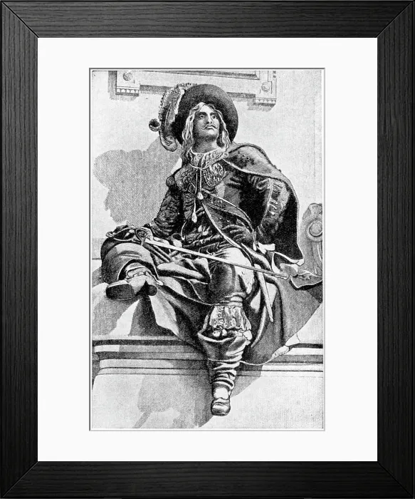 Framed Print : D Artagnan, 1923. Artist: JM Dent & Co Framed Print : D Artagnan, 1923. Artist: JM Dent & Co