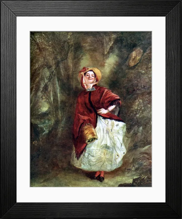 Framed Print : Dolly Varden, (1923). Artist: WA Mansell & Co Framed Print : Dolly Varden, (1923). Artist: WA Mansell & Co