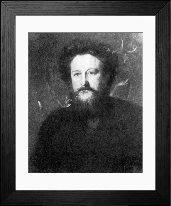 Framed Print : William Morris, Poet, Socialist, and Craftsman, (1923). Artist: Rischgitz Collection Framed Print : William Morris, Poet, Socialist, and Craftsman, (1923). Artist: Rischgitz Collection