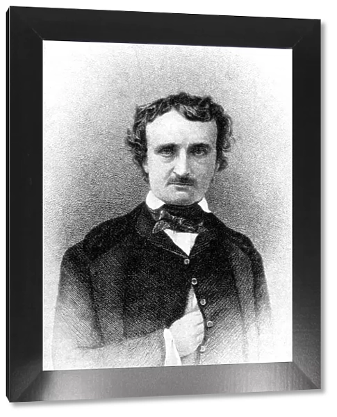 Edgar Allan Poe, Author of Tales of Mystery and Imagination, 1923. Artist: Rischgitz Collection