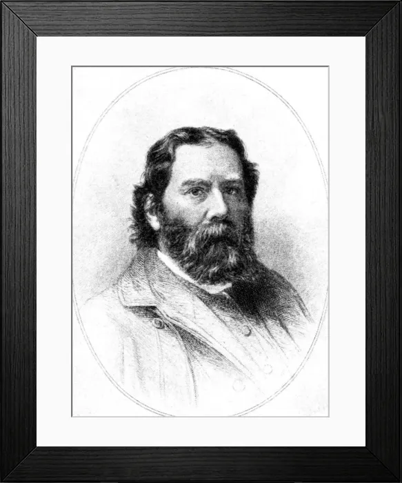 Framed Print : James Russell Lowell, Humorous Poet, 1923. Artist: Rischgitz Collection Framed Print : James Russell Lowell, Humorous Poet, 1923. Artist: Rischgitz Collection