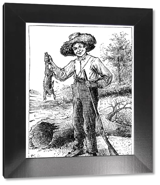 Huckleberry Finn, 1884, (1923). Artist: Chatto & Windus