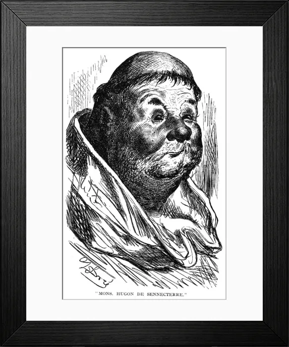 Framed Print : Mons. Hugon De Sennecterre, 1923. Artist: Gustave Dore Framed Print : Mons. Hugon De Sennecterre, 1923. Artist: Gustave Dore