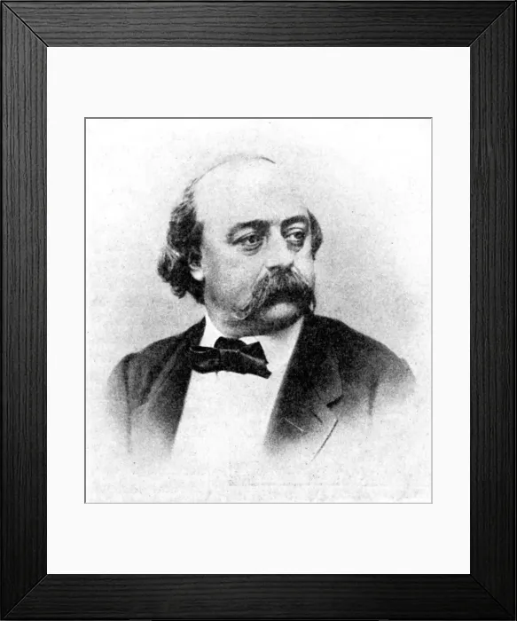 Framed Print : Gustave Flaubert, Author of Madame Bovary, 1923. Artist: Rischgitz Collection Framed Print : Gustave Flaubert, Author of Madame Bovary, 1923. Artist: Rischgitz Collection