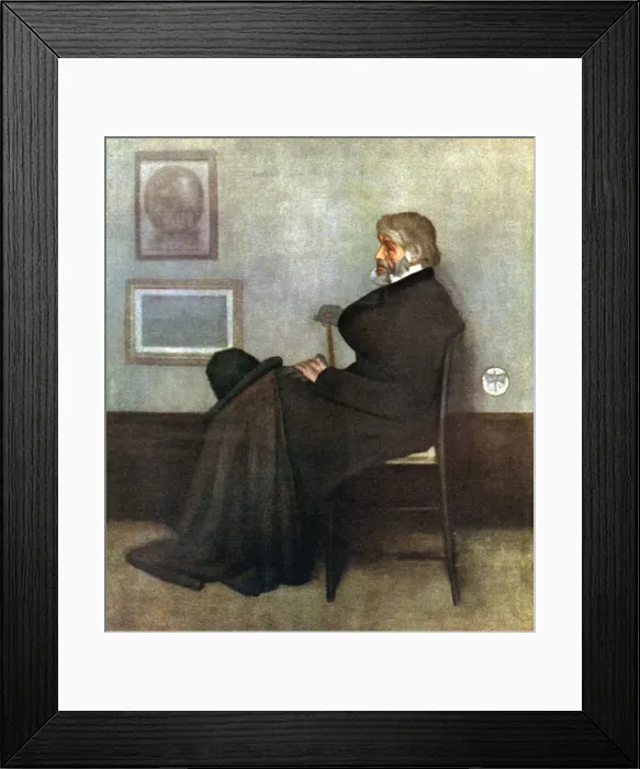 Framed Print : Thomas Carlyle, (1923). Artist: Medici Society Ltd Framed Print : Thomas Carlyle, (1923). Artist: Medici Society Ltd