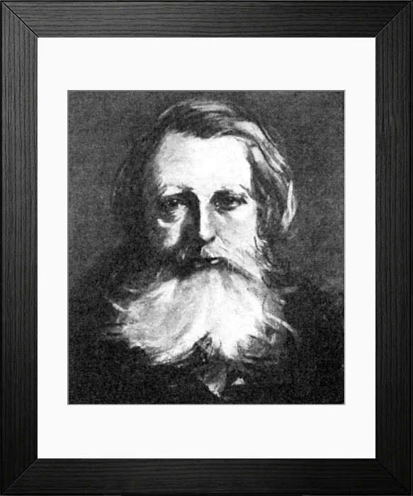 Framed Print : John Ruskin, Victorian art critic, 1923 Framed Print : John Ruskin, Victorian art critic, 1923