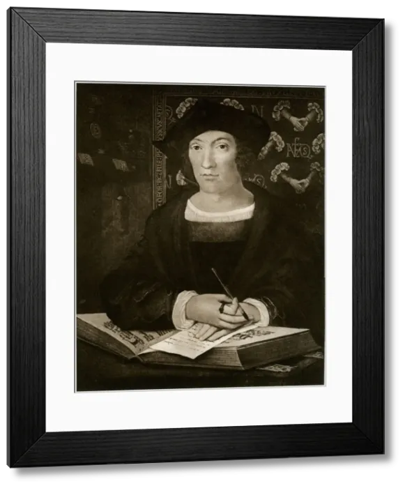 Framed Print : Joris van Zelle, c1519, (1927)Artist: Bernaert van Orley Framed Print : Joris van Zelle, c1519, (1927)Artist: Bernaert van Orley