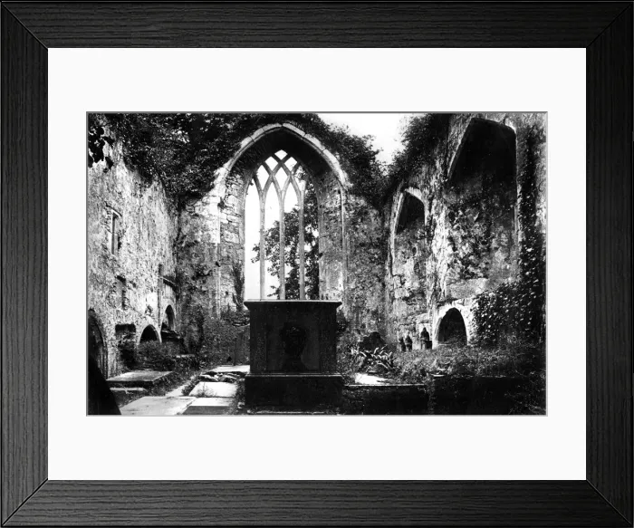 Framed Print : Muckross Abbey, Killarney, c1882 Framed Print : Muckross Abbey, Killarney, c1882