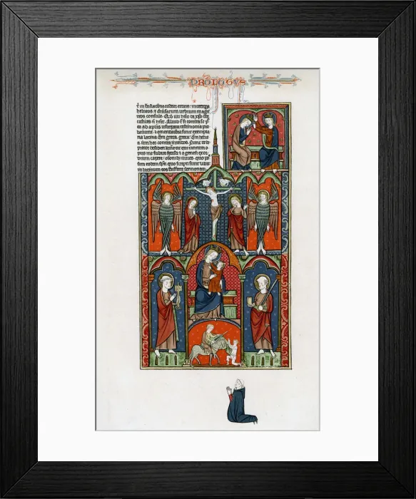 Framed Print : Scenes from the life of Jesus, 1260-1270 Framed Print : Scenes from the life of Jesus, 1260-1270
