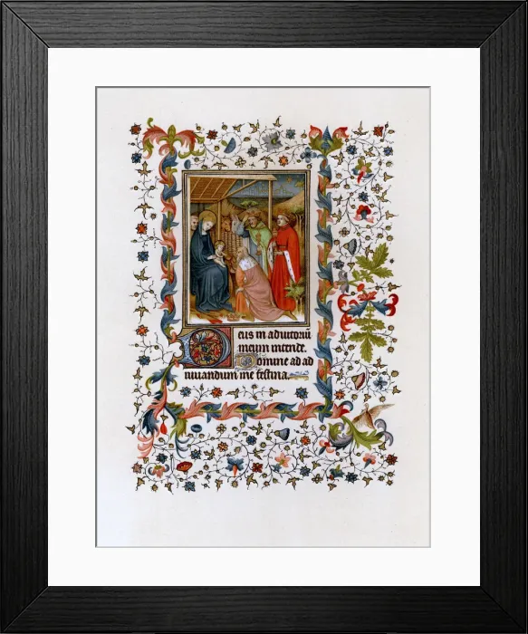 Framed Print : Adoration of the Magi, c1420 Framed Print : Adoration of the Magi, c1420