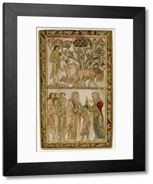 Framed Print : David and Samuel, 1121-1161 Framed Print : David and Samuel, 1121-1161