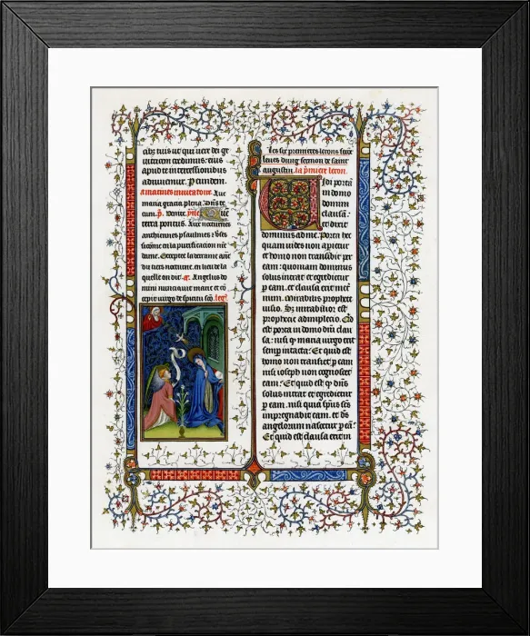Framed Print : The Annunciation, 1413-1419