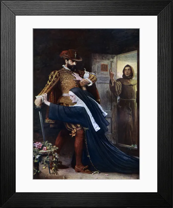 Framed Print : Mercy during the Massacre of St Bartholomews Day, 1926 Framed Print : Mercy during the Massacre of St Bartholomews Day, 1926