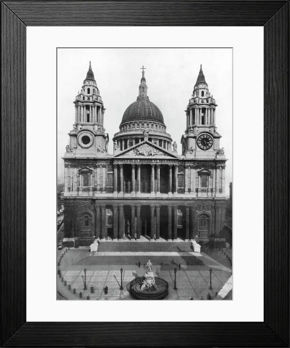 Framed Print : St Pauls Cathedral, London, 1926 Framed Print : St Pauls Cathedral, London, 1926