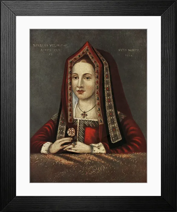 Framed Print : Elizabeth of York (1465-1503), 1501 Framed Print : Elizabeth of York (1465-1503), 1501