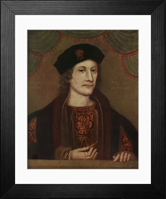 Framed Print : Herbert of Raglan, (Charles of Somerset, Baron), aged 30, A. D 1505, 20th Century Framed Print : Herbert of Raglan, (Charles of Somerset, Baron), aged 30, A. D 1505, 20th Century