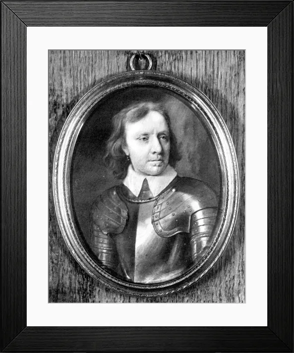 Framed Print : Oliver Cromwell (1599-1658), Lord Protector of England, 1899Artist: Samuel Cooper Framed Print : Oliver Cromwell (1599-1658), Lord Protector of England, 1899Artist: Samuel Cooper
