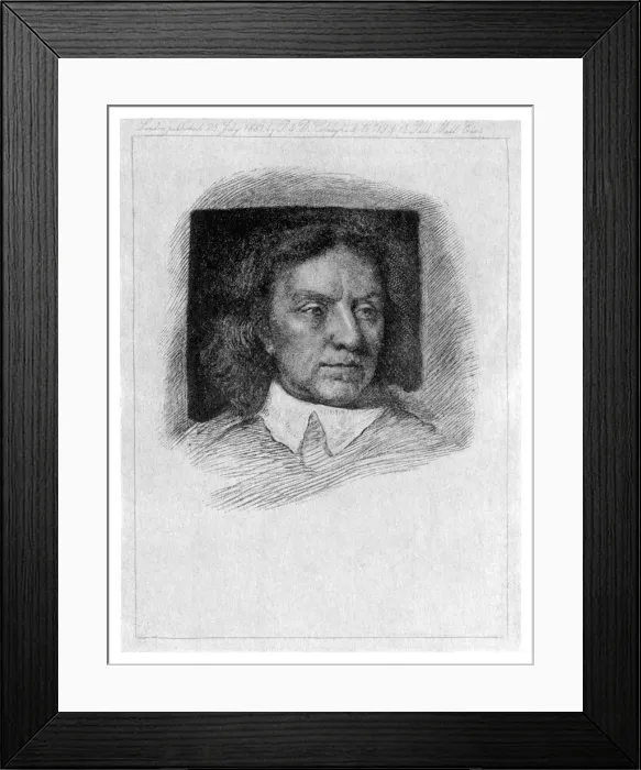 Framed Print : Oliver Cromwell (1599-1658), Lord Protector of England, 1899. Artist: Samuel Cooper Framed Print : Oliver Cromwell (1599-1658), Lord Protector of England, 1899. Artist: Samuel Cooper