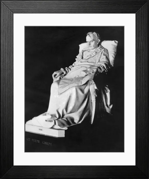 Framed Print : Last Days of Napoleon at St Helena, c1860s, (1893). Artist: John L Stoddard Framed Print : Last Days of Napoleon at St Helena, c1860s, (1893). Artist: John L Stoddard