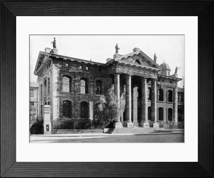 Framed Print : The Clarendon Building, Oxford, c1920. Artist: WF Taylor Framed Print : The Clarendon Building, Oxford, c1920. Artist: WF Taylor