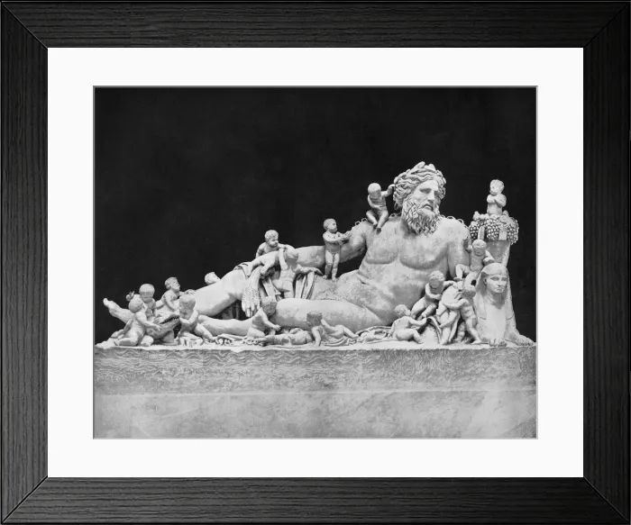Framed Print : Old Father Nile, (1893). Artist: John L Stoddard Framed Print : Old Father Nile, (1893). Artist: John L Stoddard