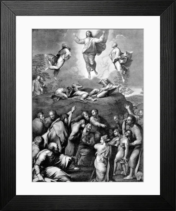 Framed Print : The Transfiguration, c1520, (1893). Artist: John L Stoddard Framed Print : The Transfiguration, c1520, (1893). Artist: John L Stoddard