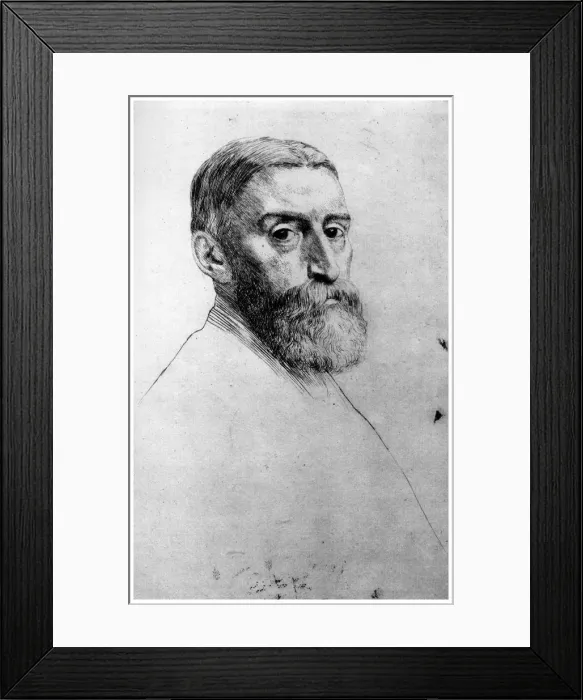 Framed Print : Sir E Poynter, c1860-1910 (1924)Artist: Alphonse Legros Framed Print : Sir E Poynter, c1860-1910 (1924)Artist: Alphonse Legros