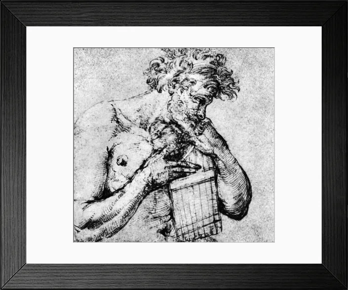 Framed Print : Polyphemus, c1515, (1937). Artist: Titian Framed Print : Polyphemus, c1515, (1937). Artist: Titian
