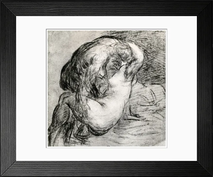 Framed Print : Lovers (Jupiter and Io), c1560, (1937). Artist: Titian Framed Print : Lovers (Jupiter and Io), c1560, (1937). Artist: Titian