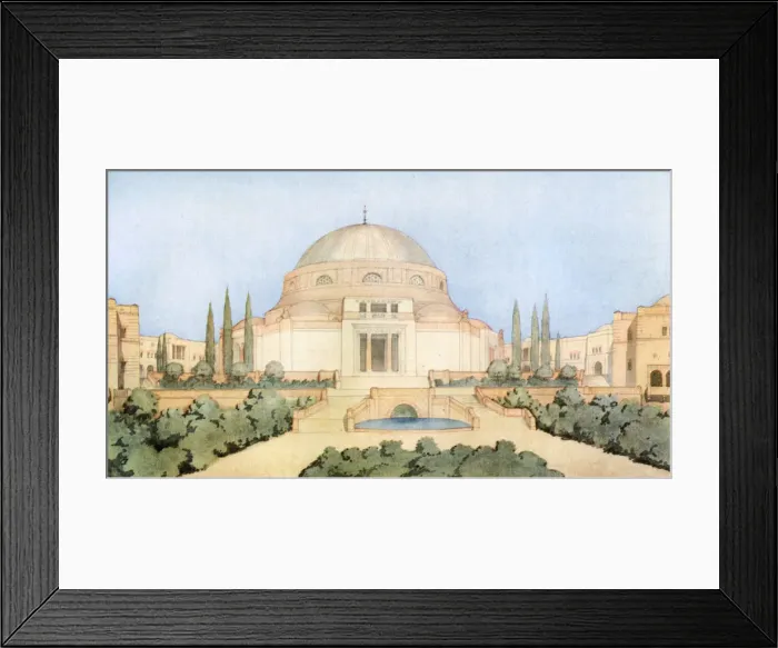 Framed Print : The New University, Jerusalem, Israel, 1926 Framed Print : The New University, Jerusalem, Israel, 1926