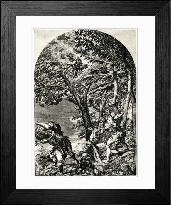 Framed Print : Martydom of St Peter Martyr, 16th century, (1937). Artist: Martino Rota Framed Print : Martydom of St Peter Martyr, 16th century, (1937). Artist: Martino Rota