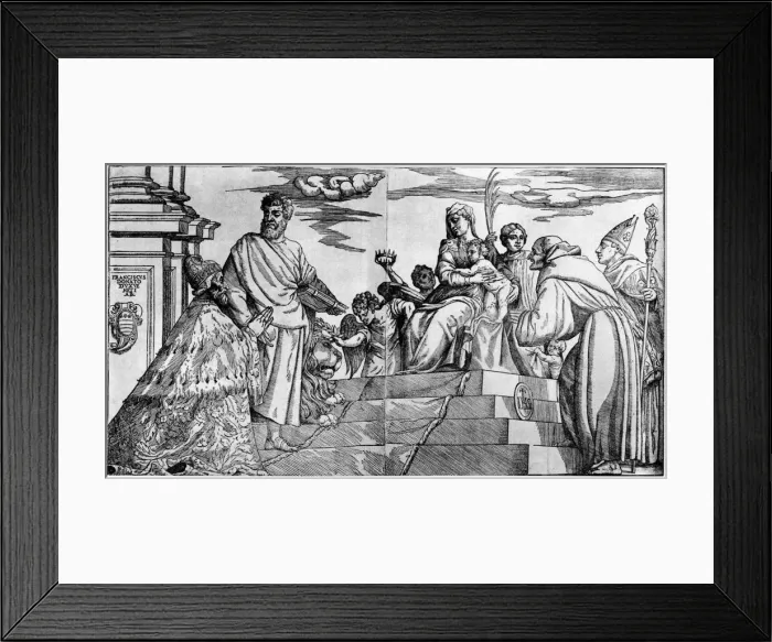 Framed Print : Votive picture of Doge Andrea Gritti, 1937 Framed Print : Votive picture of Doge Andrea Gritti, 1937