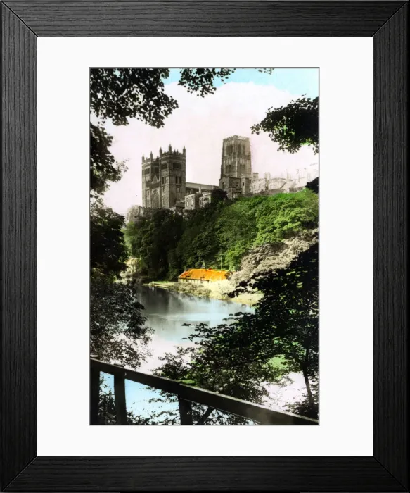 Framed Print : Durhams Triple Towers, 20th Century. Artist: Cavenders Ltd Framed Print : Durhams Triple Towers, 20th Century. Artist: Cavenders Ltd