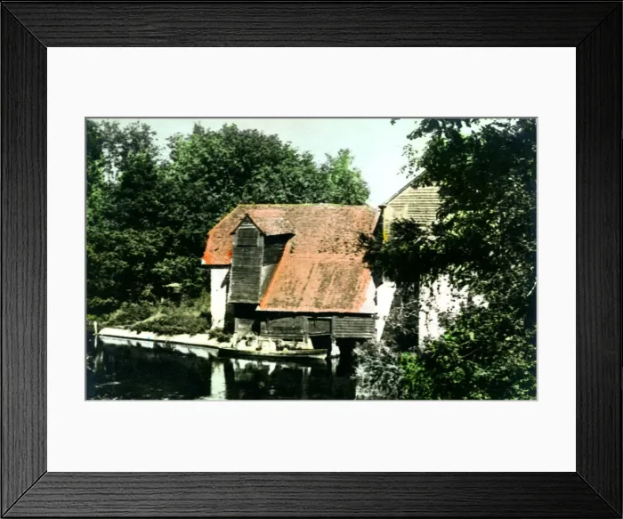 Framed Print : Cleeve Mill, Goring, Oxfordshire, 1926. Artist: Cavenders Ltd Framed Print : Cleeve Mill, Goring, Oxfordshire, 1926. Artist: Cavenders Ltd
