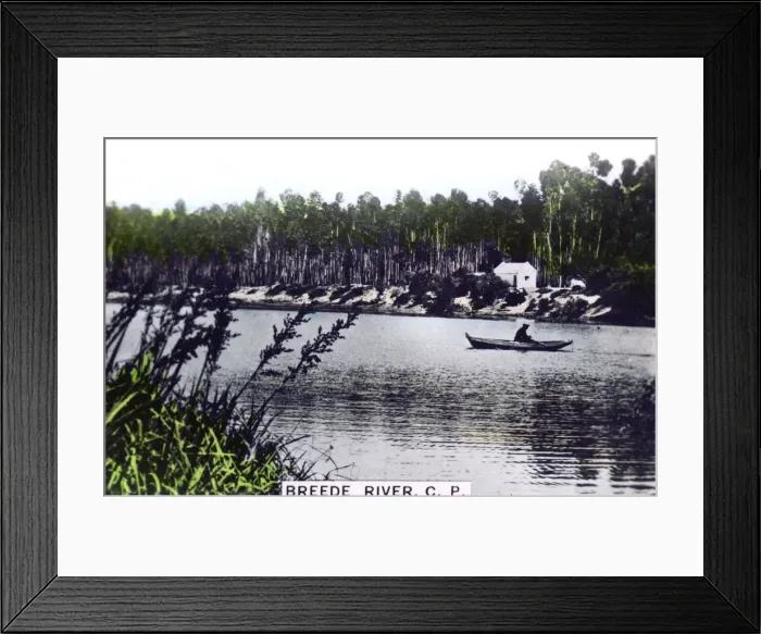 Framed Print : Breede (Bree) River, West Province, South Africa, c1920s. Artist: Cavenders Ltd Framed Print : Breede (Bree) River, West Province, South Africa, c1920s. Artist: Cavenders Ltd