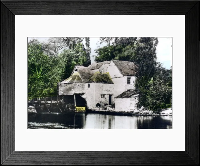 Framed Print : Iffley Mill, Oxfordshire, 1926. Artist: Cavenders Ltd Framed Print : Iffley Mill, Oxfordshire, 1926. Artist: Cavenders Ltd