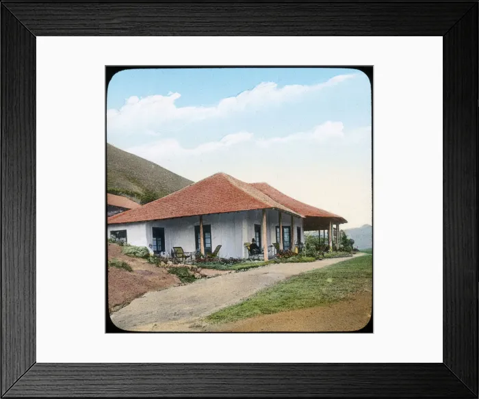 Framed Print : Wesleyan mission house, Uva Province, Ceylon Framed Print : Wesleyan mission house, Uva Province, Ceylon