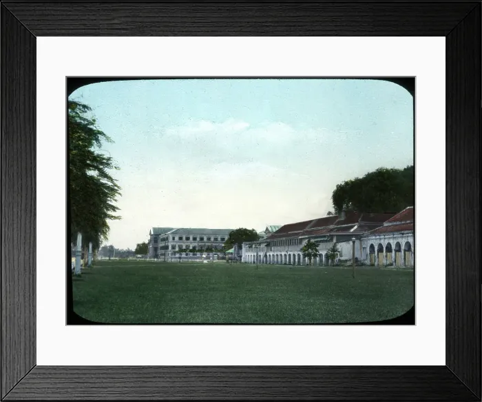 Framed Print : War department buildings and military college, Bangkok, Siam Framed Print : War department buildings and military college, Bangkok, Siam